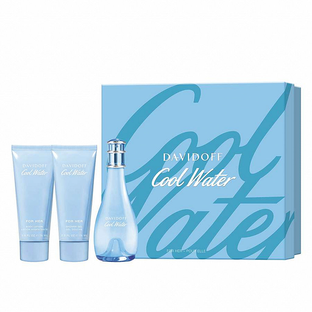 Davidoff Cool Water Woman 3-Piece Gift Set