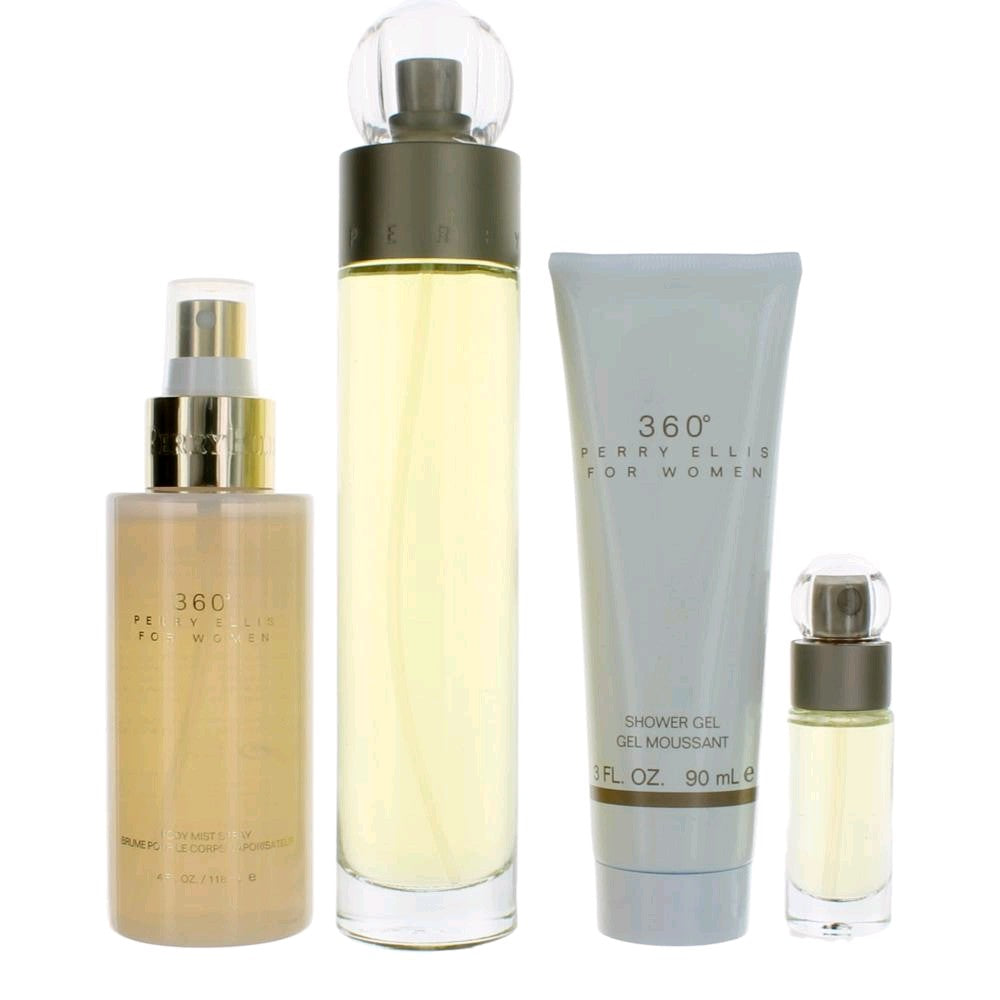 Perry Ellis 360 for Women 4-Piece Gift Set